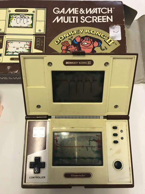 Nintendo Donkey Kong II with original box  - WOW!!!